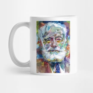 ERNEST HEMINGWAY watercolor portrait .2 Mug